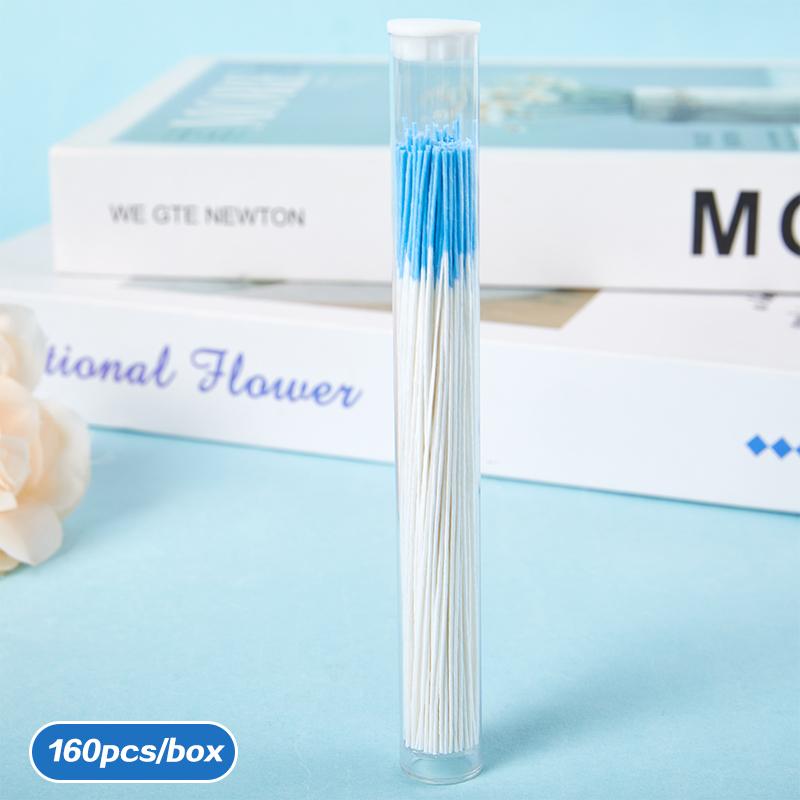 70/160 Pcs Ear Cleaning Set Grass Paper Floss Ear Hole Aftercare Tools