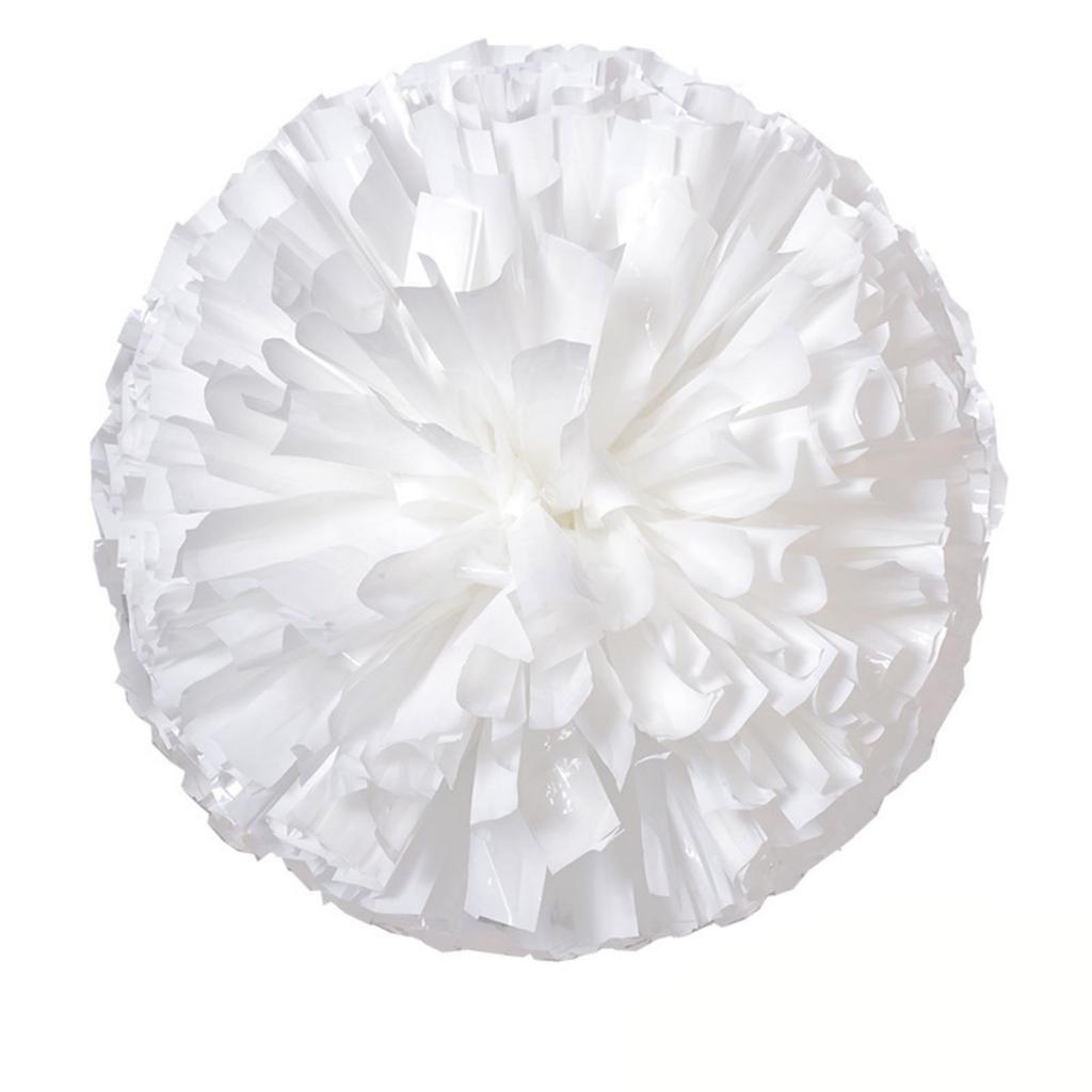 2balení 30cm/11,8in Solid Color Plus Thick Pom Mutipulcolor Pro výkon týmu roztleskávaček