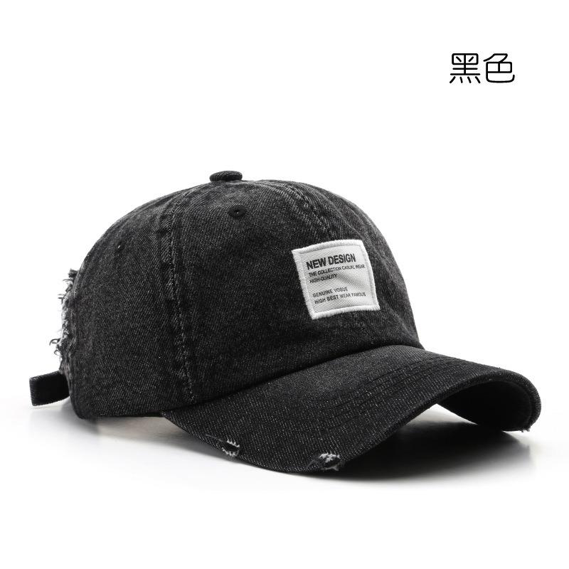 Vintage Washed Cotton Denim Baseball Cap Men Women Adjustable Trucker Style Sport Summer Sun Hats Outdoor Golf Fishing Hats