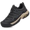 Fashion Luxury Brand Man Treking Footwear Version Men Casual Leather Shoes Non-Slip Outdoor Walking Shoes Comfortable Men's Hiking Shoes