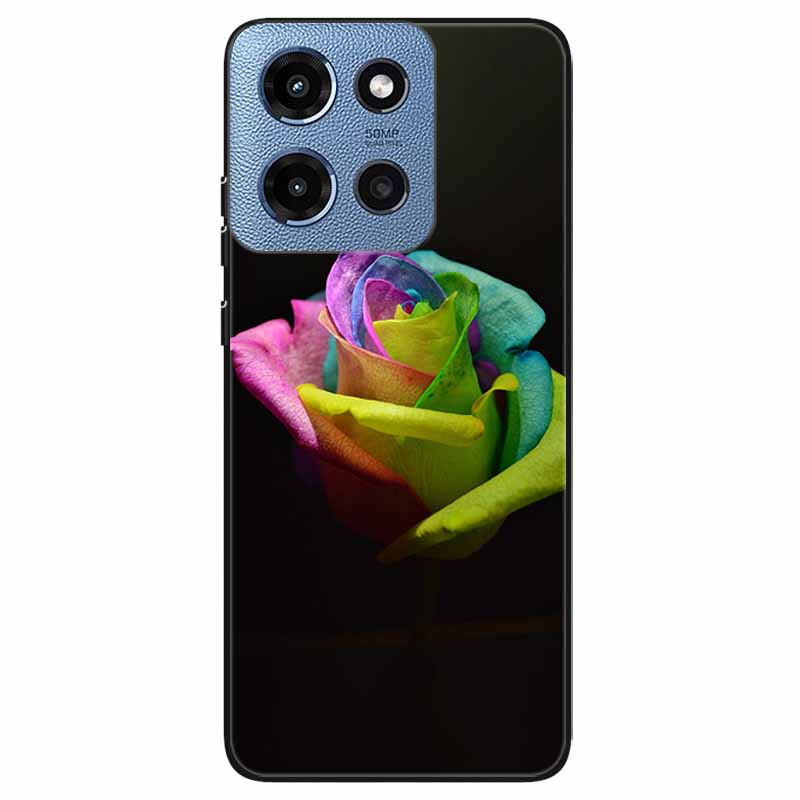 Phone Cases for Moto G 2025 5G Case Flowers Printing Silicone TPU Soft Covers for Motorola Moto G 2025 Back Shell For Moto G 5G