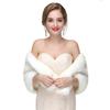 Winter Bride Warm Imitation Leather Fur Shawl