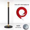 ball head, black-gold pole