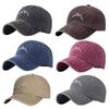 Adjustable Baseball Caps Mountain Embroidery Sun Headwear Vintage Trucker Hat  Summer