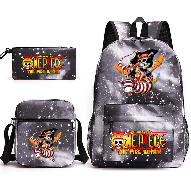 Neue Voyager King dreiteilige Schultasche, Rucksack für Grund- und Sekundarschüler