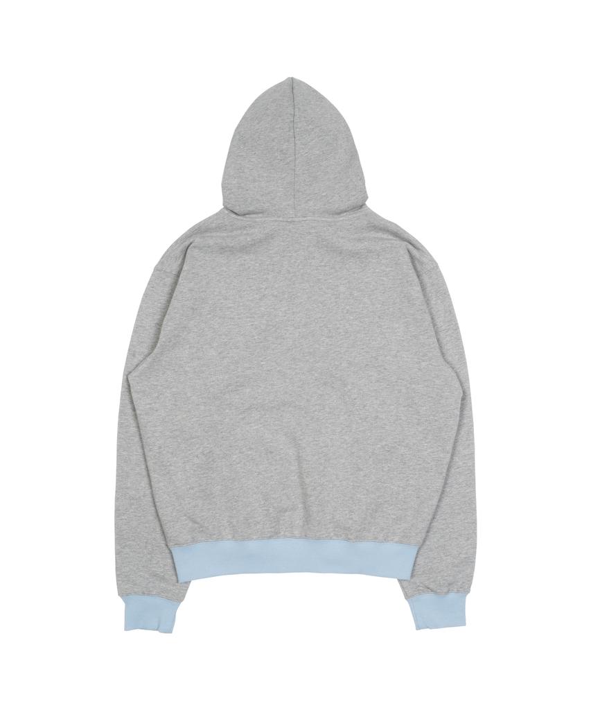 The Coldest Moment Tcm Line Hooded Zip-Up (Sky Blue)