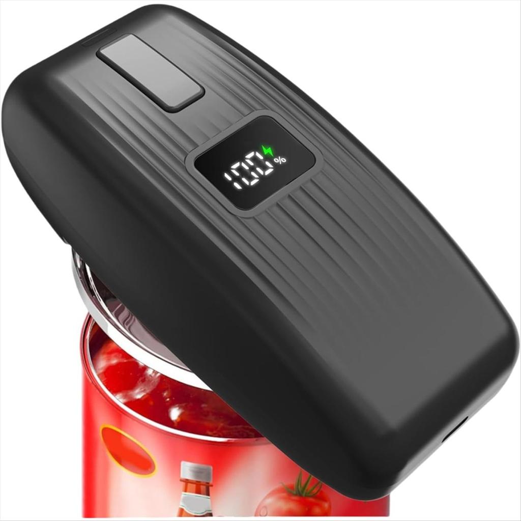 BHBL Electric Can Opener - One-Touch Hands-Free Automatic Can Opener for Works on All Can Types, Food-Safe Kitchen Gadgets