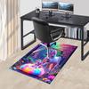 1pc Unicorn Fantasy Office Chair Mat - Anime Cartoon Design, Non-Slip Carpet for Home Decor, Suitable for All Seasons, Perfect Gift for Office and Gam