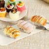 6pcs Artificial Bread Simulation Bread Model PU Long Sesame Bread Ornaments Photography Props Home Decoration