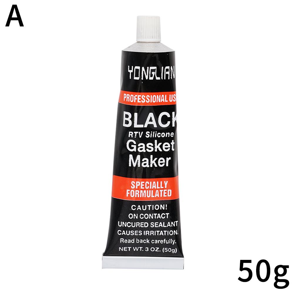 Car Black Sealant Silicone Rubber Waterproof High Temperature Resistant Automotive Gasket Sealant for Car Motorcycle Engine Seal