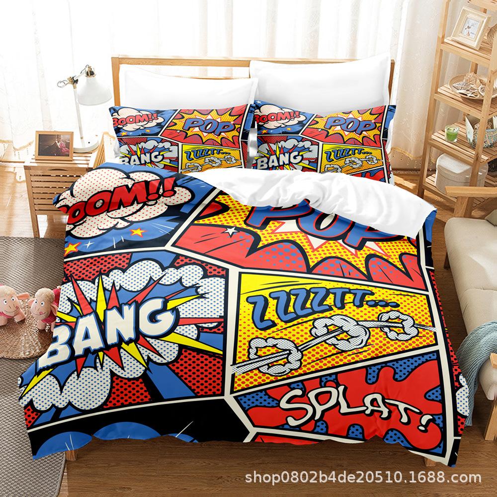 Mote trykkingsteknologi, 3D digitaltrykk, sengetøy, dynetrekk, putetrekk, tredelte sett