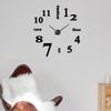 Clock Detachable Frameless Silent Hanging Digital DIY Acrylic Home Decoration Living Room