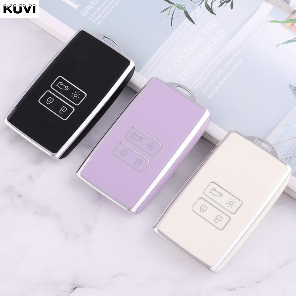Tpu Car Key Cover Case Shell Fob For Renault Captur Megane Talisman Espace Clio Zoe Koleos Scenic 4 Arkana Dacia Sandero Card