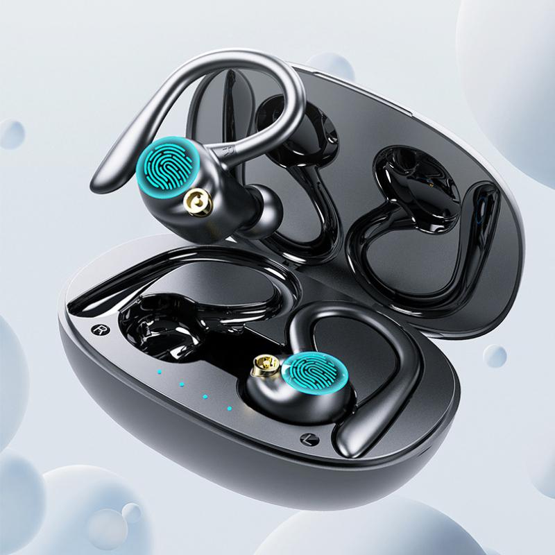 Hanging Ear-type Wireless Bluetooth Headset Noise Reduction Super Long Running Sports Headset