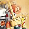 New Retro Rotating Earth Model Building Block Splicing Movable Construction Educational Decoration Ornament Toy Collection Gift