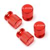 Car Wheel Tire Valve Caps Tyre Stem Covers Airdust Waterproof For Seat Leon Fr 1m MK1 MK2 MK3 Car Decor Airdust Waterproof 4Pcs