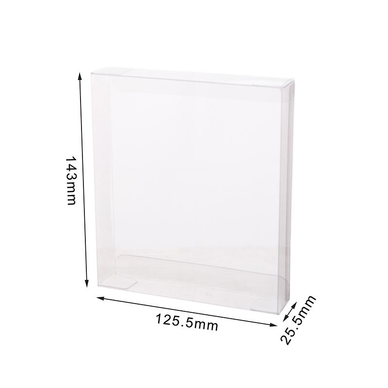 Transparent PET Protective Cover For PS1 DC SS 3CD 4CD Game Card Plastic Storage Display Box Collection Case Gaming Accessories