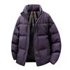 2025 stand-up collar cotton-padded clothes trend loose couple jackets warm and windproof men and women