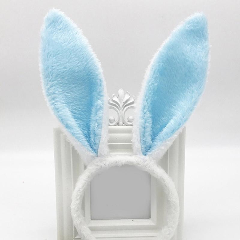 Serre-tête Oreilles de Lapin Cosplay Serre-tête Oreilles d'Animal Serre-tête Pelucheux Accessoires de Costume Thème Fille Fête Headwear
