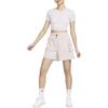 Nike Sportswear Essentials Casual Shorts Women's Gray Purple DM6248-019