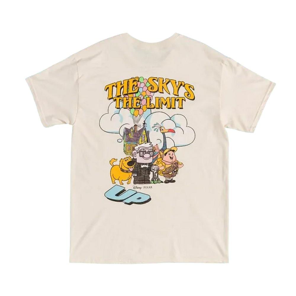 Up Unisex Adult Characters Back Print T-Shirt