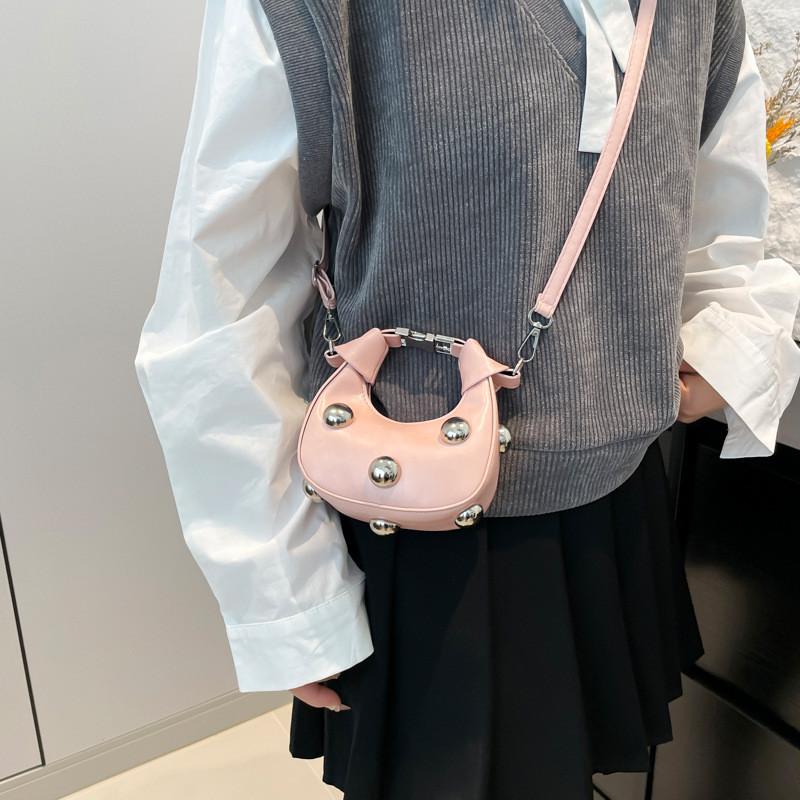 Street Style Pu Mini-Umhängetasche Mit Reißverschluss Für Den Täglichen Gebrauch