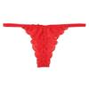 La-Pomme Women's Low-Rise Lace Thong Sheer Stretch G-String Sexy Elegant T-Back Panties Made In Japan