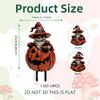 Pumpkin Garden Stake Decoration for Outdoor Plant Pots Patio Yard