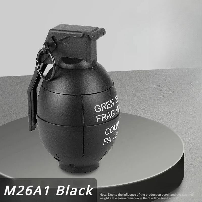1/3PCS M26a2 Nylon Grenade Model Explosion Grenade Toy, Airsoft Grenade Model, Anti-Fall, Refillable, Gel Ball, Confetti, Flour