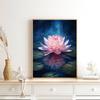 Serenity Lotus Pond Posters Beautiful Lotus Flower Lagical Modern Leaf Prints Canvas Wall Art Pictures Home Living Room Decor