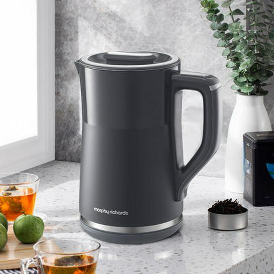 

Mofei Insulated Electric Kettle: Double-Layer Stainless Steel, Dechlorination, Constant Temperature Boiler for Home