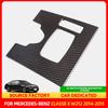 Hot Interior Mouldings Car Central Control Mode Button Panel Frame Cover Multimedia ES Switch Frame Trim Sticker For Mercedes Be