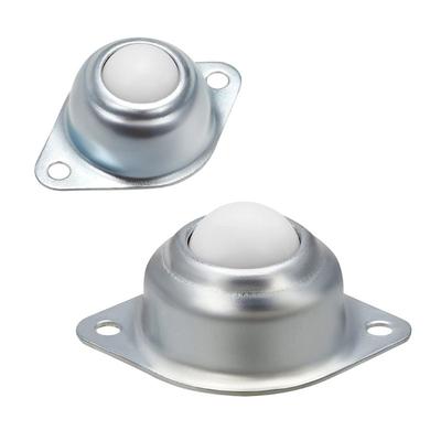 4PCS Mini Swivel Caster 360° Rotatable Round Ball Pulley Storage Box Roller for Furniture, Storage Boxes, Cabinet, Trash