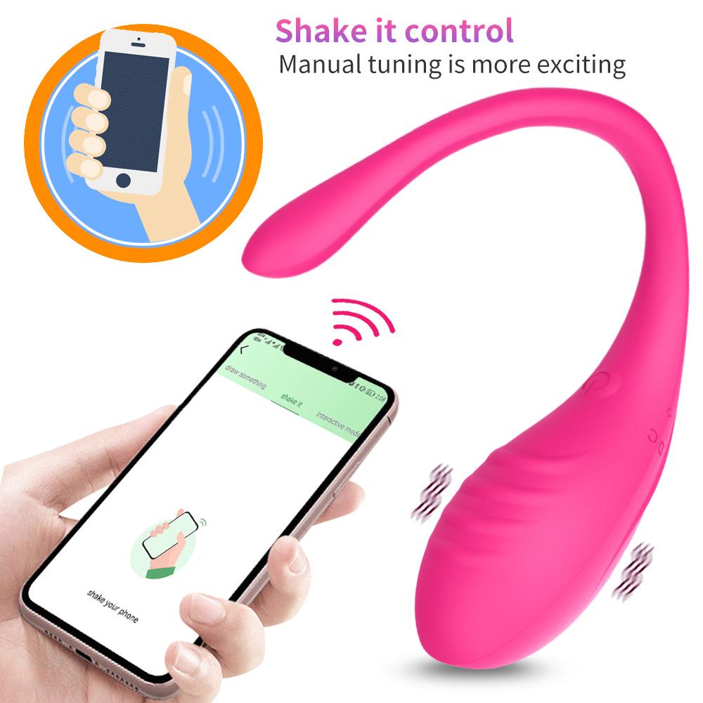 APP-Controlled Vibrating Egg Massager for Women - Realistic Remote Control Vibrator