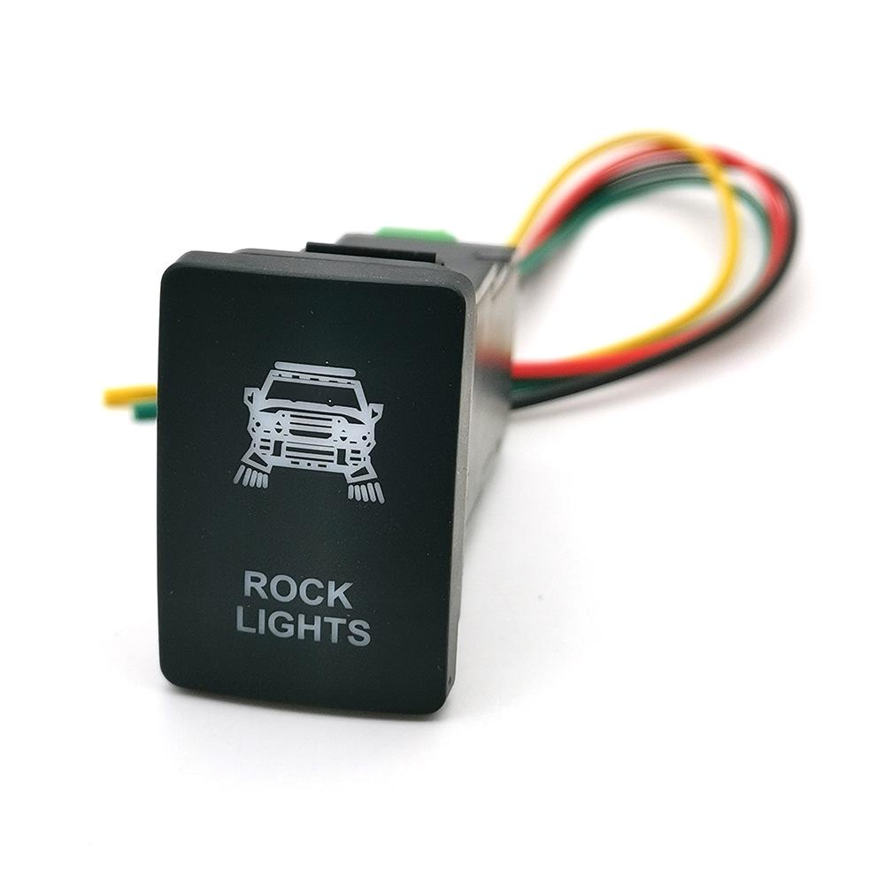 Toyota Blue Anti-skid Off-Camera Roof Spotlight Switch Kit