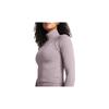Under Armour Vanish Seamless Solid Color Breathable Short Sports Top Women Tops Fatigue-Gray 1384405-015