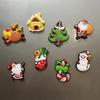 PVC Soft Rubber Fridge Magnets Christmas Decorative Gift Magnets Christmas & New Year Soft Magnetic Stickers