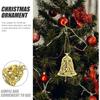 12pcs Christmas Tree Bell Ornaments Festive Hanging Decorations for Winter Theme Parties Safe Plastic Bells for Home Decor Xmas Tree Pendants Holiday