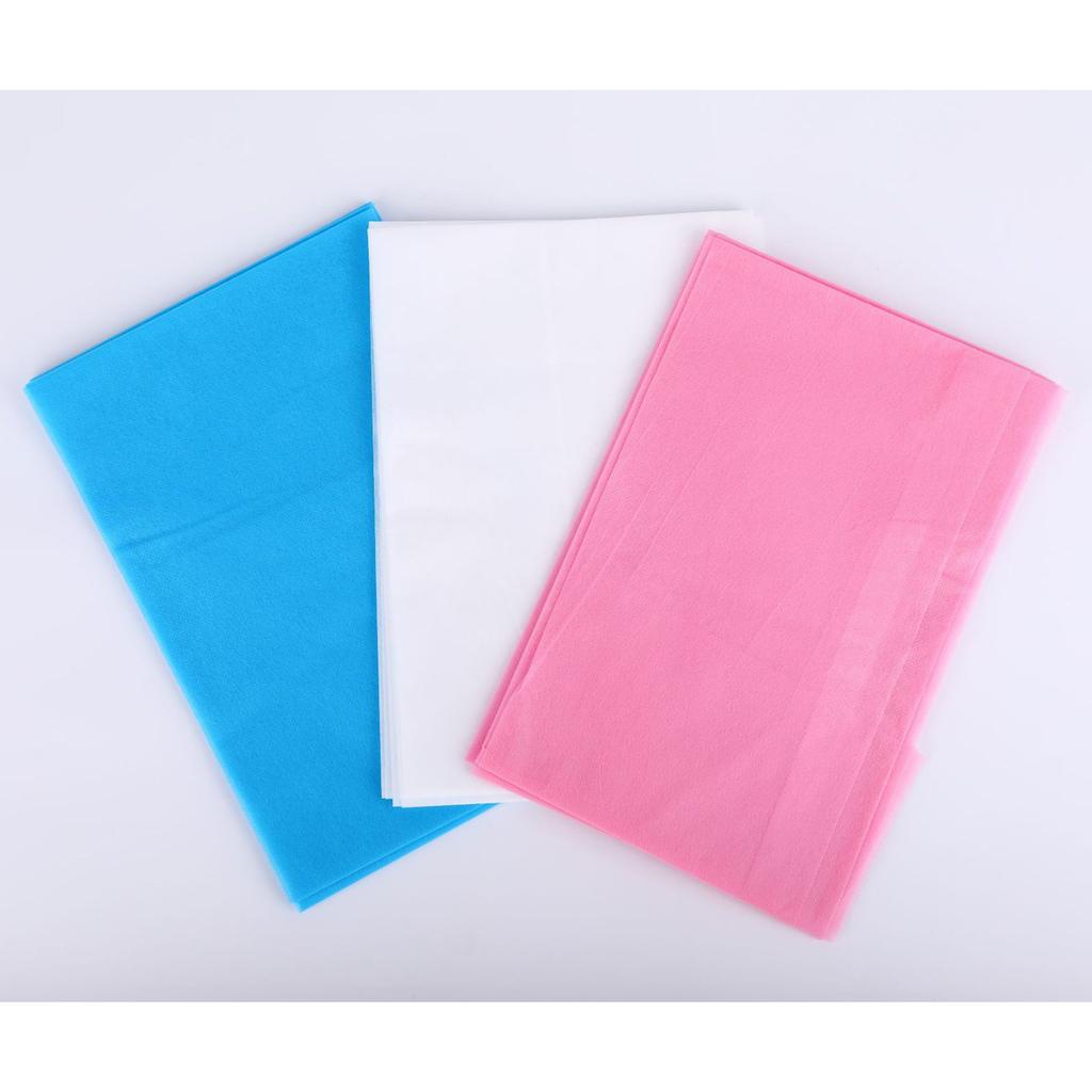 Disposable Bed Sheets, Soft Non Woven Single Use Table Cover with Prevention, for Hotel Buty Salon Spa Chair Shop, 10pcs 80x180cm