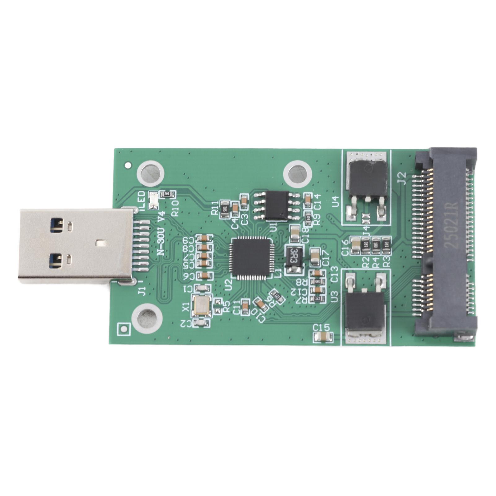 

Райзер Карта PCBA Адаптер Конвертер MSATA SSD до Інтерфейсу USB 3.0 Комп ютерне Обладнання