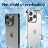 Luxury Irregular Aluminum Alloy Shockproof Phone Case for Apple iPhone 17 Pro Max/17 Air/ 16 Plus/ 15 Pro - Reinforced Bumper with Aromatherapy Design