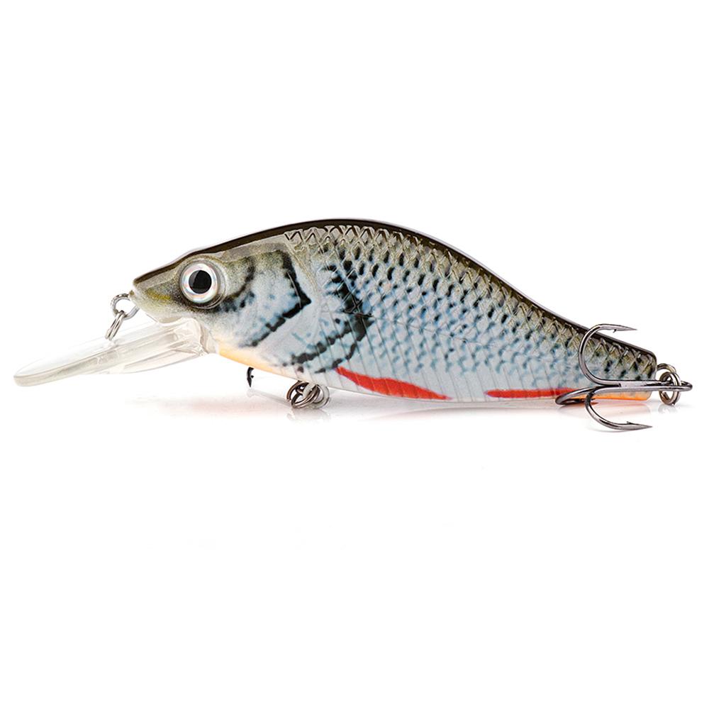 4g/11g/22g Black Minnow Wobblers Pike Fishing Lure Artificial Bait Hard Swimbait Mini Crankbaits Fishing Tackle Lures