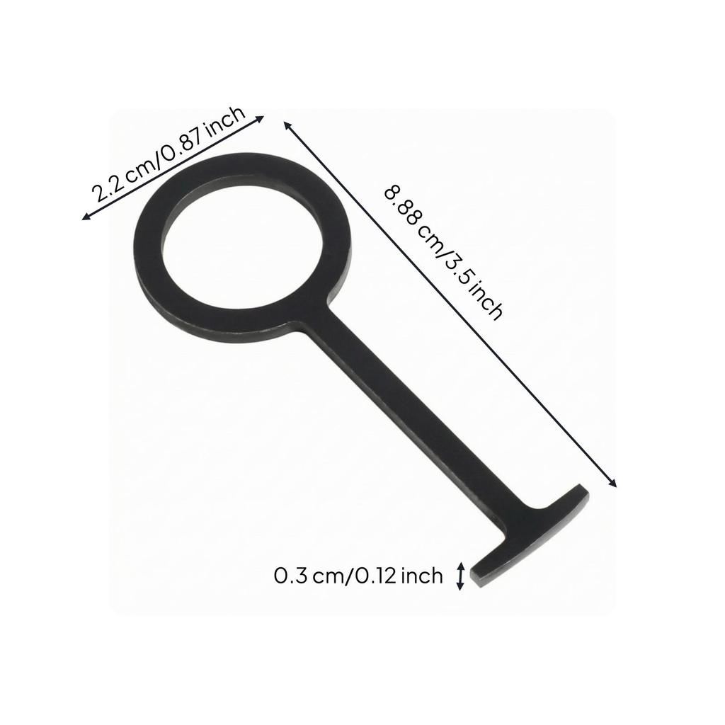 Cigarette Lighter Socket Removal Tool | Steel Construction, built-in loop