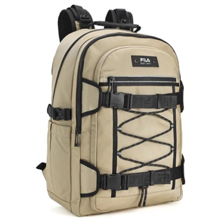 New FILA Fabric Backpack Extra Small Men's Ginger Sugar Brown F13M439106FBG
