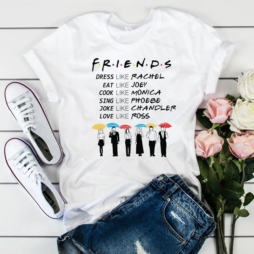 2020 Friends Be Like Shirt Friends Tv Show Tshirt Best Friends Pivot Shirts Girls Tumblr Tee Hipster Tops