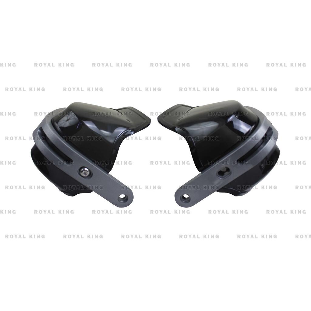 Fit For Universal Motorcycle Gloss "Black Hand Guard With Aluminum Support"