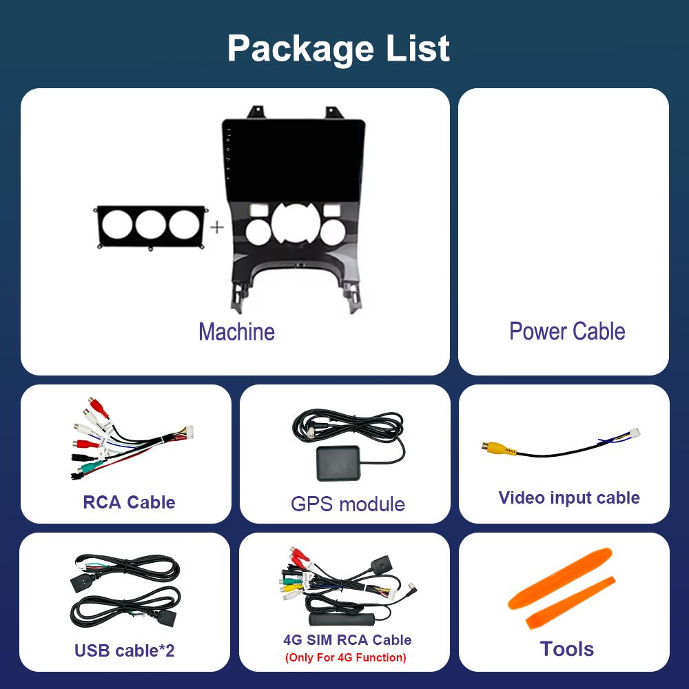 9'' for Peugeot 3008 AT MT 2009 - 2015 Carplay WiFi Android System Split Screen Car Video Multimedia Player GPS BT Auto Tools