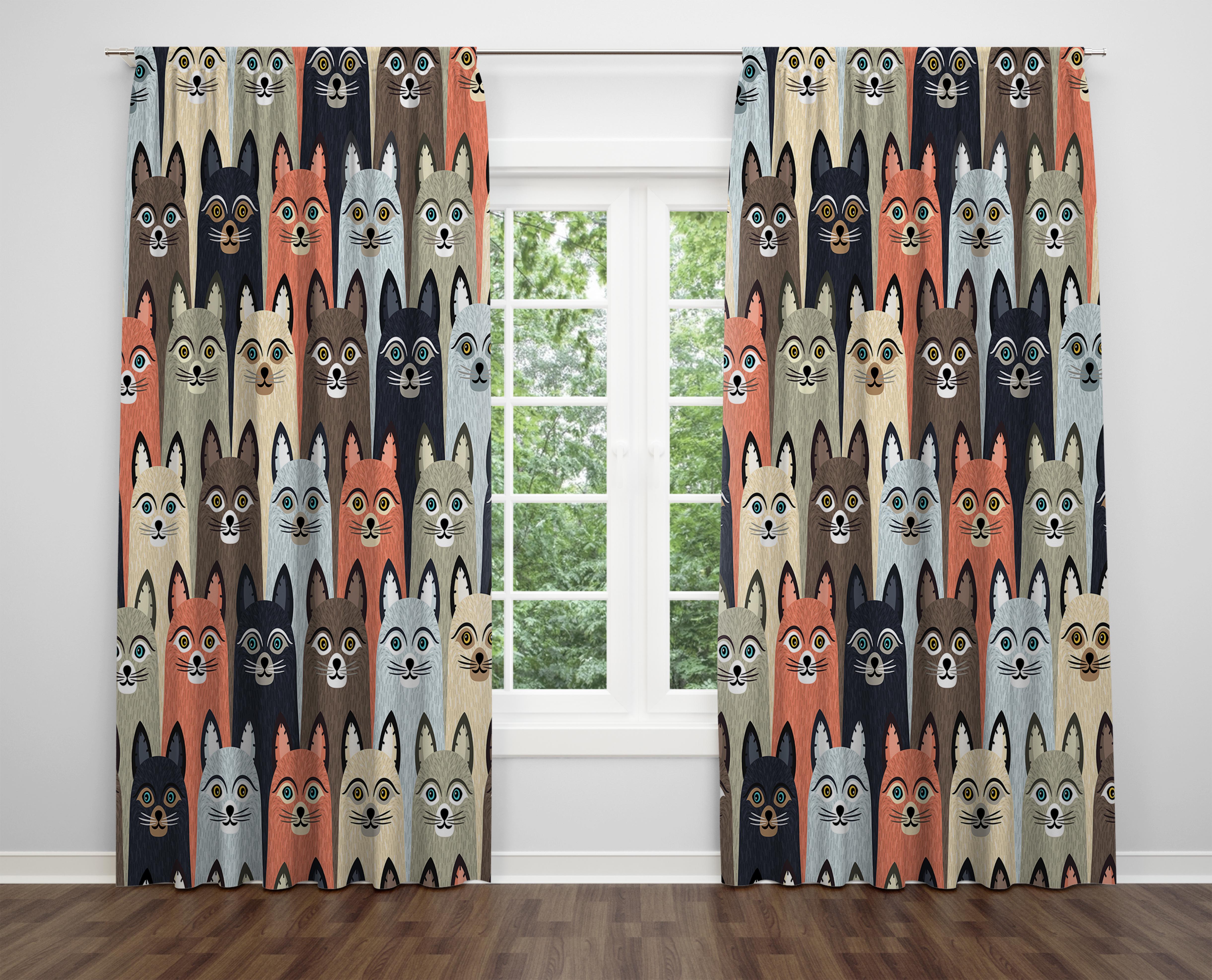 

Декоративний дизайн, високоякісна бавовняна тканина, ви можете вибрати одну або подвійну фіранку з крила 1 piece різнокольоровий