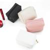 Cosmetic Bag Women Popular Product Pu Hand-Held Portable Square Waterproof Zipper Cute Travel Makeup Skincare Bag