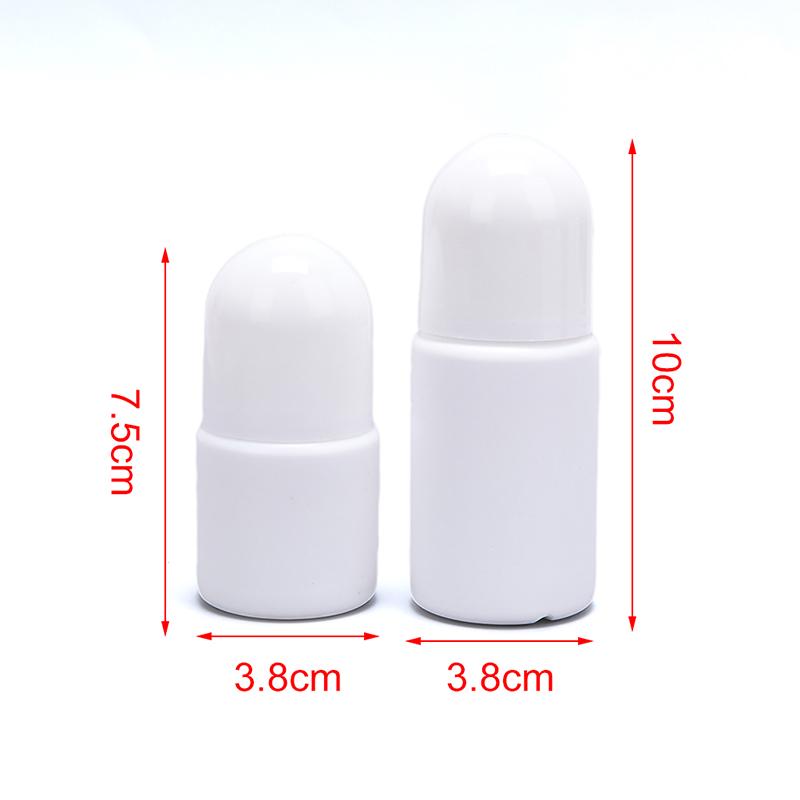 5 Buc 30/50Ml Sticle cu Roll-On Sticle Portabile din Plastic Sticle Goale pentru Uleiuri Esențiale